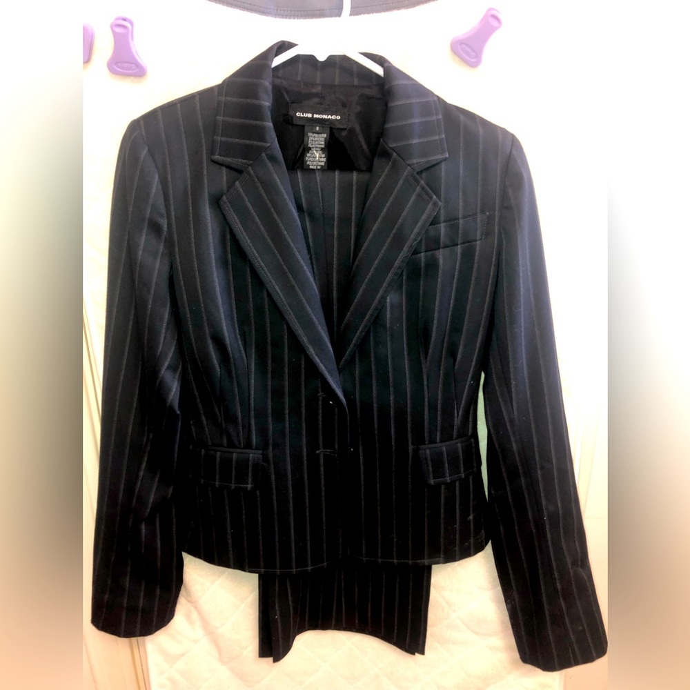 Club Monaco 2PC Pin Stripe Suit